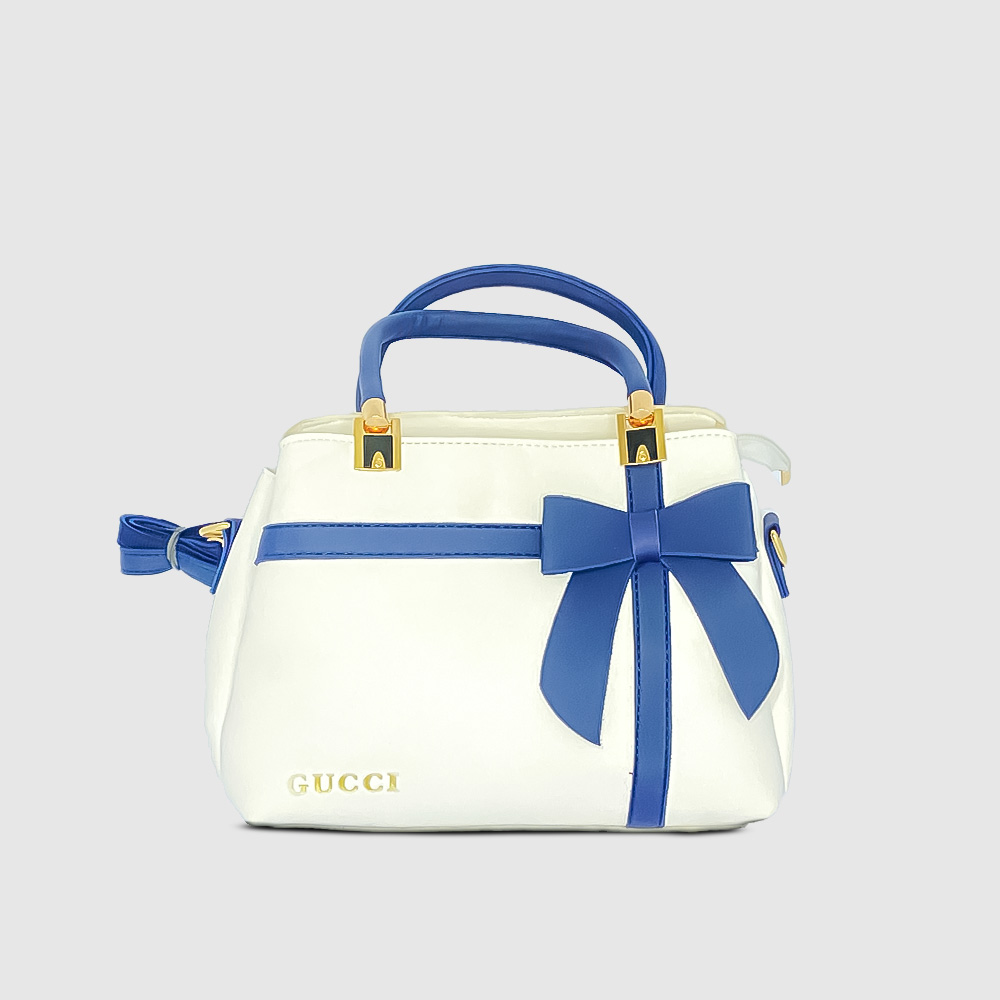 Gucci White Work Tote Bag